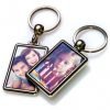 Llavero personalizado metálico rectangular